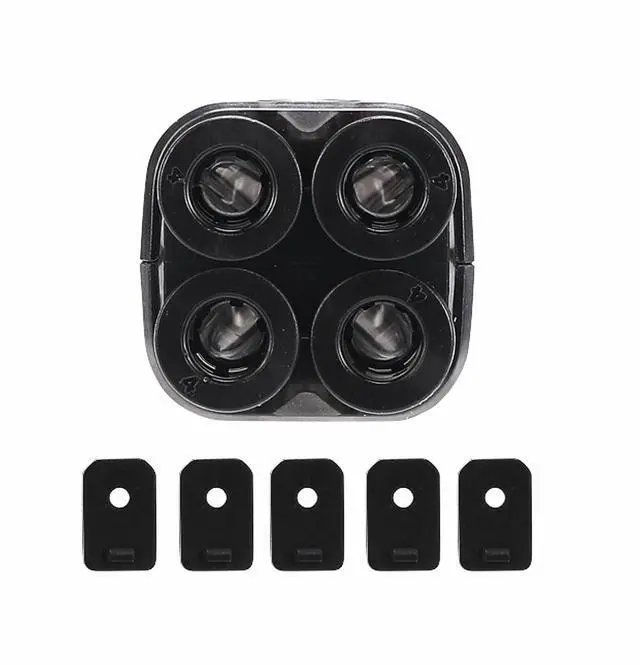 Alt view image 5 of 7 - Original Bamboo 4 in 1 PTFE Adapter for Bambu Lab X2D/H2C/H2D/H2S/P1S/P1P/P2S/X1C/A1/A1MINI/A2L 3D Printer, Multi-Filament Compatibility, Built-in Cleaning Blade & Anti-Clog Design for Smooth Feeding