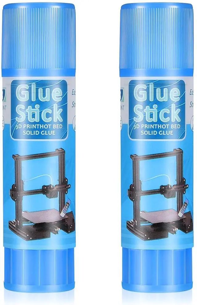 Main image of 2 3D Printer Glue Sticks for Hot Bed PVP 3D Printer Adhesive Solid Glue Sticks for PLA/ABS/PETG/PC/TPU Hot Bed Removing Printing Models (Blue,Classic)