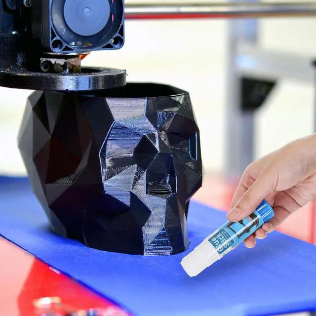 Alt view image 5 of 6 - 2 3D Printer Glue Sticks for Hot Bed PVP 3D Printer Adhesive Solid Glue Sticks for PLA/ABS/PETG/PC/TPU Hot Bed Removing Printing Models (Blue,Classic)