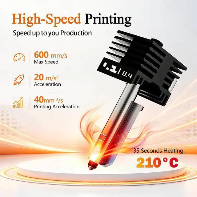 Alt view image 7 of 7 - 4Pack 0.2/0.4/0.6/0.8mm Hotend for Bambu Lab P2S/X2D/H2D/H2S/A1/A1 Mini