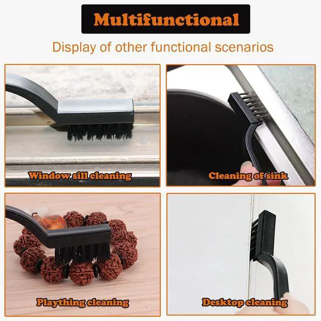 Alt view image 7 of 7 - 10PCS Anti Static ESD Cleaning Brush Kit, Keyboard PCB Motherboards Circuit Boards Electronic Devices Tool Set, Black