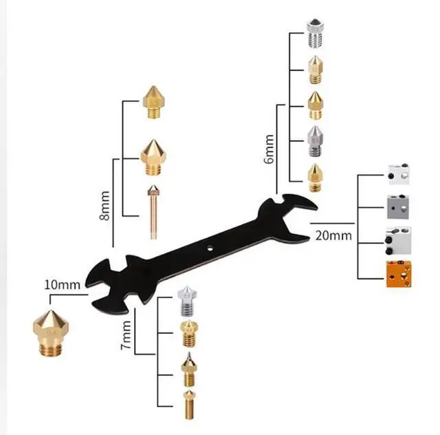 Alt view image 3 of 7 - 46pcs 3D Printer Accessories Tool Kit for All FDM/SLA Printers | All-in-One Nozzle Cleaning Kit, Scrapers, Pliers, Flush Cutters, Files, Tweezers -3D Print Cleaning Deburring & Finishing Set