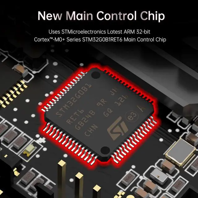 Alt view image 2 of 7 - SKR Mini E3 V3.0 Control Board with TMC2209 UART Stepper Driver New Upgrade 32Bit 3D Printer Silent Board for Ender-3, Ender3 Pro, Ender-3 V2 3D Printer