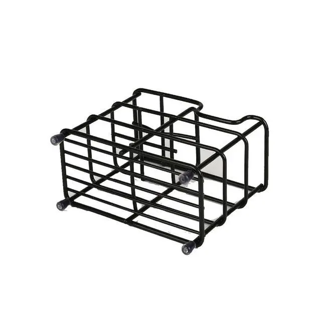 Alt view image 13 of 14 - Toothbrush Holder for Bathrooms, Stainless Steel Bathroom Black Toothbrush and Toothpaste Holder