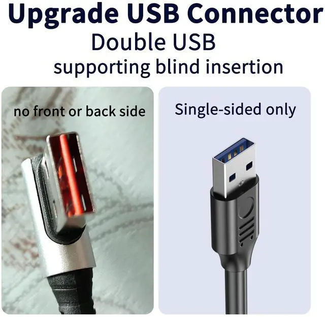 Alt view image 2 of 7 - Right Angle Coiled USB to Type C Cable, Upgrade USB Blind Plug | 90Degree USB C Retractable 6A Fast Charging Cord, Charge and Sync for Car, Phone 15/16,S23/S22/S21,Carplay-4.9Ft
