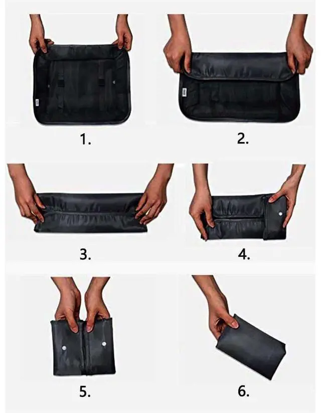 Alt view image 3 of 5 - 7PCS Packing Cube Luggage Organizers Set, Travel Packing Bags, Suitcase Bag Set, Travel Accessories Essentials, Pack