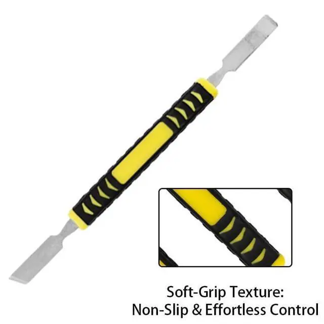 Alt view image 4 of 4 - NEW 6-Piece Metal Pry Bar Set, 6-Inch Crowbar Tools with Non-Slip Handles for Electronics Repair, Smartphone iPhone Tablet Laptop PC Watch Eyeglasses Opening Repair Tool Kit