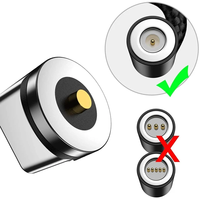 Alt view image 4 of 6 - Magnetic Connector Tips Head for Type C Android Devices (9 Pack), Magnetic Phone Cable Adapter
