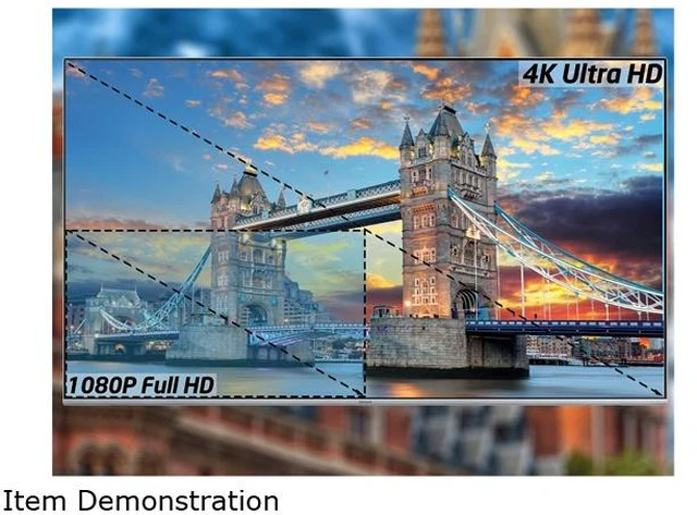 Alt view image 4 of 5 - 4K HDMI Cable 6ft | High Speed,4K @ 60Hz, Ultra HD, 2K, 1080P & ARC Compatible | for Laptop, Monitor, PS5, PS4, Xbox One, Fire TV, Apple TV & More