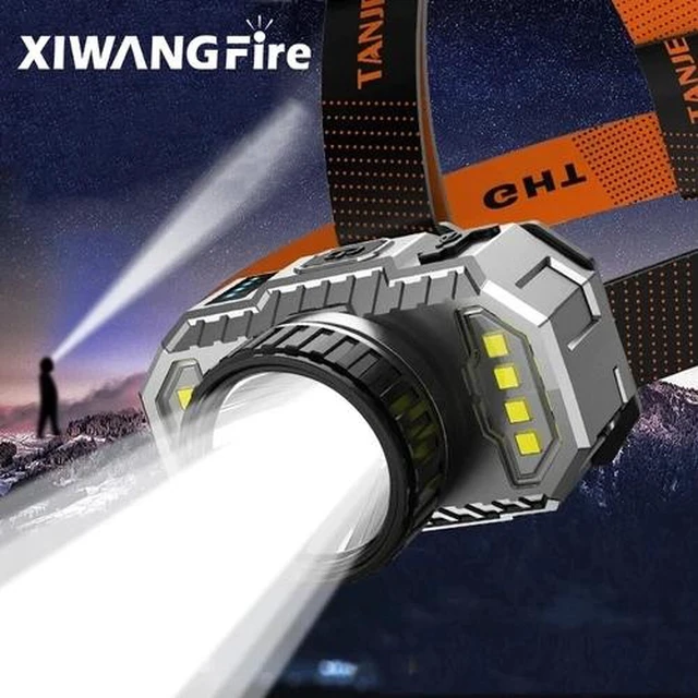 Alt view image 7 of 7 - Subkane Super-Bright 90000LM LED Tactical Flashlight With Rechargeable Battery