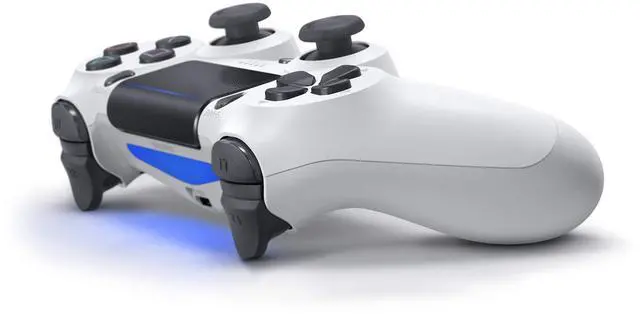 Alt view image 2 of 4 - Dual Shock 4 Wireless Controller for PlayStation 4 - White