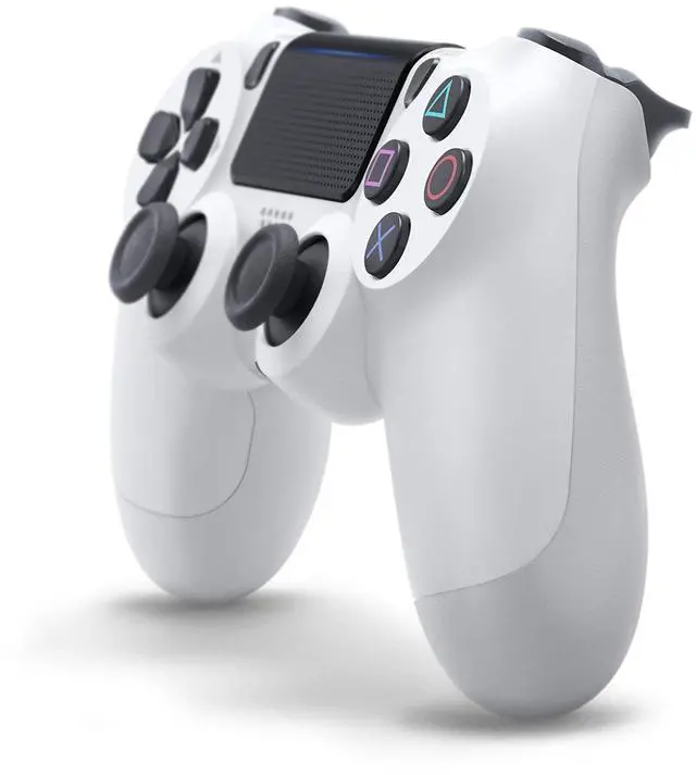 Alt view image 3 of 4 - Dual Shock 4 Wireless Controller for PlayStation 4 - White