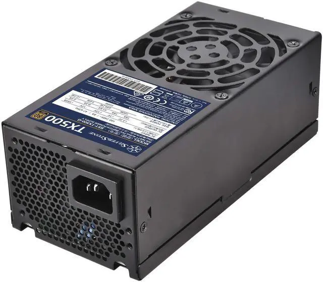Alt view image 8 of 14 - 500W, TFX form factor, single +12V rails with 41.6A output, Silent 80mm Fan with 18~36dBA, efficiency 80Plus GOLD certification, fixed cable,2x 6+2pin PCI-E.