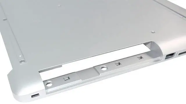 Alt view image 2 of 5 - CyanWind Lower Bottom Case Base Cover Silver for HP 17-by1053dx 17-by3051cl 17-by1083cl 17-by3056cl 17-by3063st 17-by3065st 17-by3067st 17-by0xxx 17-ca0xxx TPN-I133 L22508-001 for ODD Version