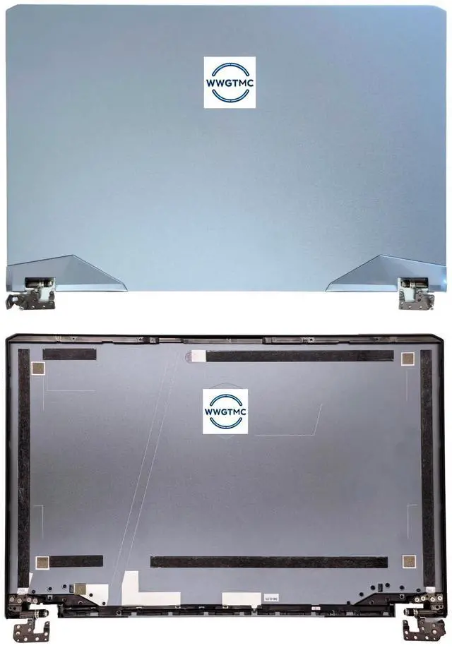 Alt view image 2 of 5 - WWGTMC Replacement LCD Back Cover Rear Case Top Lid Hinges with Front Bezel for MSI GE76 GP76 Raider 11UG 11UH 11UE 12UG 12UE 9S7-17K314 MS-17K3 Series Laptop 3077K1A412 3077K1A412Y