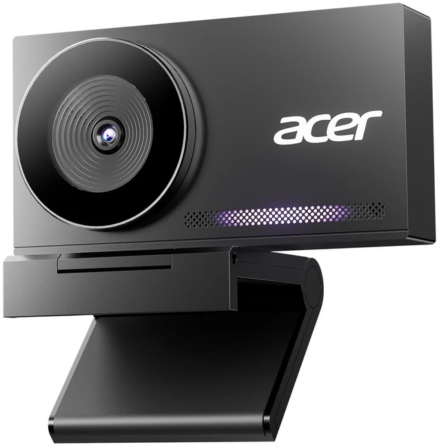 Main image of Acer 4K Webcam for PC/Mac with All-Metal Unibody Sculpted, Sony 1/2" Sensor, PDAF, 2 Noise Reduction Mics, Privacy Cover, Lightweight, Fast Cooling, Streaming Camera for Live Meeting Commerce Gamin