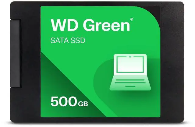 Main image of Western Digital WD Green SATA 500GB, Up to 545MB/s, 2.5 Inch/7 mm, 3Y Warranty, Internal Solid State Drive (SSD) (WDS500G5G0A-00CPT0)