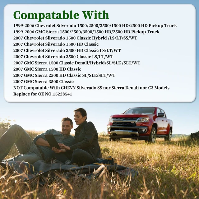 Alt view image 2 of 5 - KAFLLA Tailgate Handle Backup Camera for Chevy Silverado & GMC Sierra
