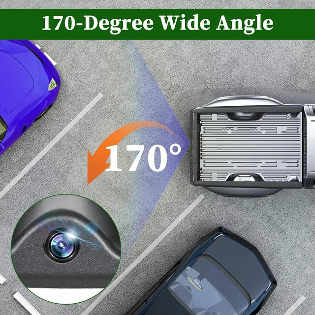 Alt view image 4 of 5 - KAFLLA Tailgate Handle Backup Camera for Chevy Silverado & GMC Sierra