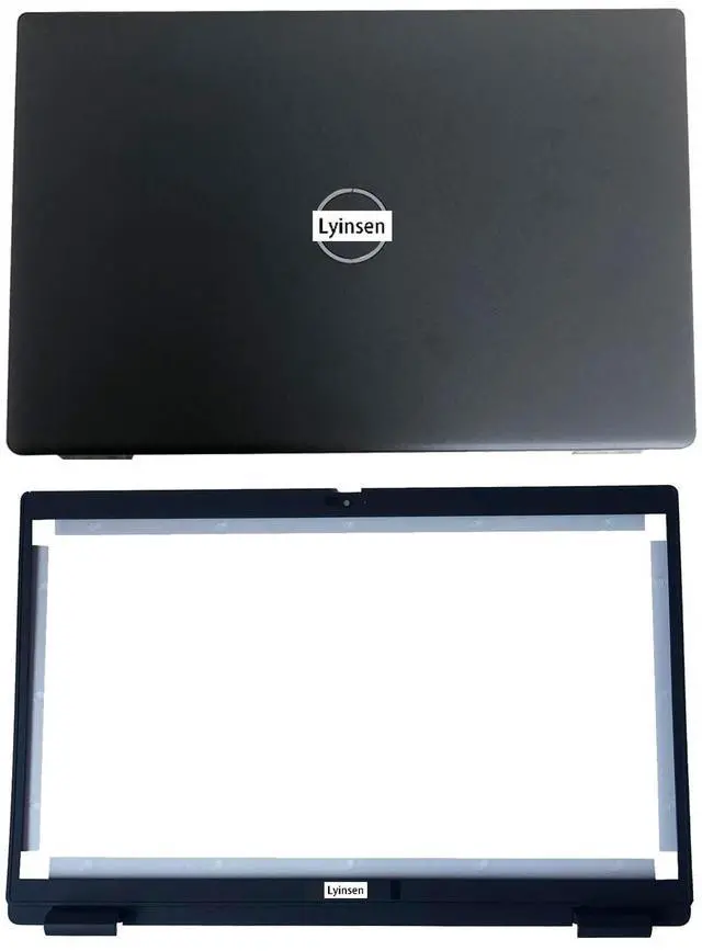 Main image of Lyinsen Replacement 15.6" Laptop LCD Cover Back Rear Top Lid with Bezel for Dell Latitude 15 3520 E3520 017XCF 17XCF 0WXN5F WXN5F Black
