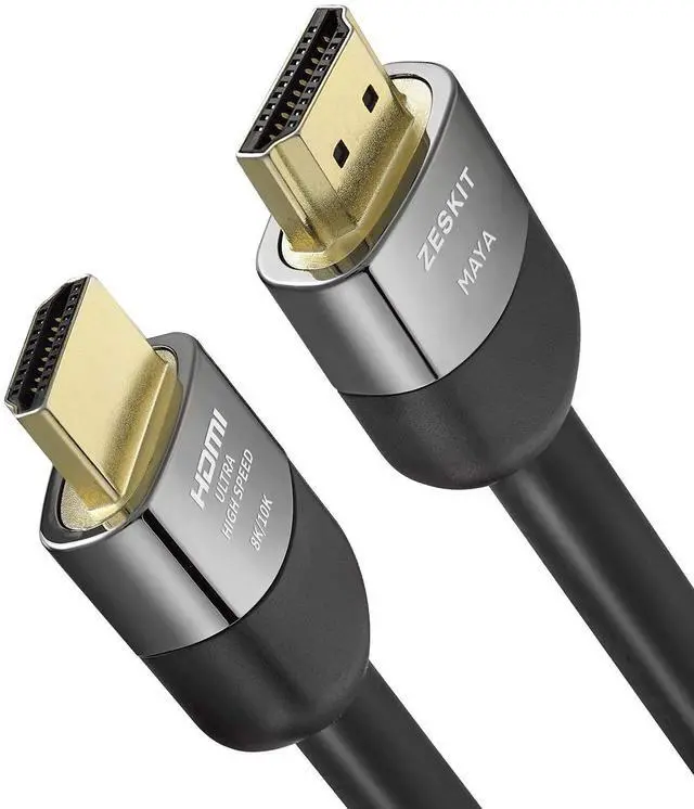 Main image of Zeskit Certified 2.1 8K HDMI Cable 48Gbps 4K120Hz Compatible with Soundbar eARC HDR10 VRR Dolby Vision Atmos HDCP 2.2 2.3 PS5 Xbox Series X Apple TV Roku (Ultra High Speed, Maya CL3 In Wall Long 13