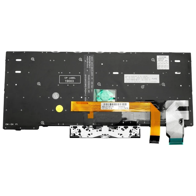Alt view image 3 of 5 - Backlit US Keyboard Replacement for Lenovo Thinkpad X280 A285 X390 X395