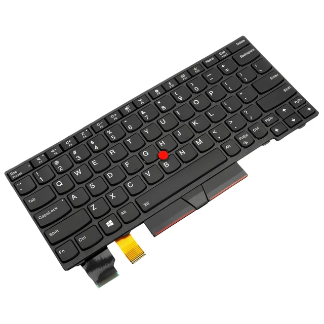 Alt view image 5 of 5 - Backlit US Keyboard Replacement for Lenovo Thinkpad X280 A285 X390 X395