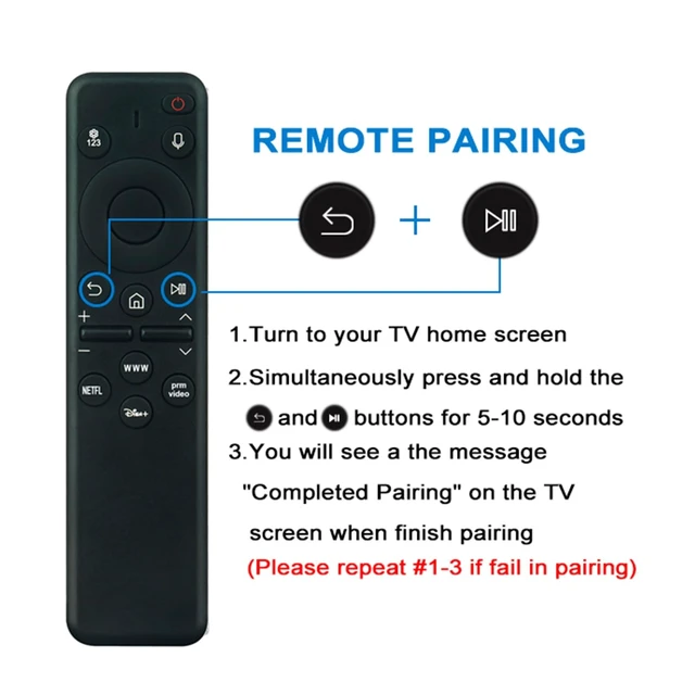 Alt view image 3 of 5 - BN59-01432J Voice Replace Remote Applicable for Samsung TV UN50CU8000FXZA