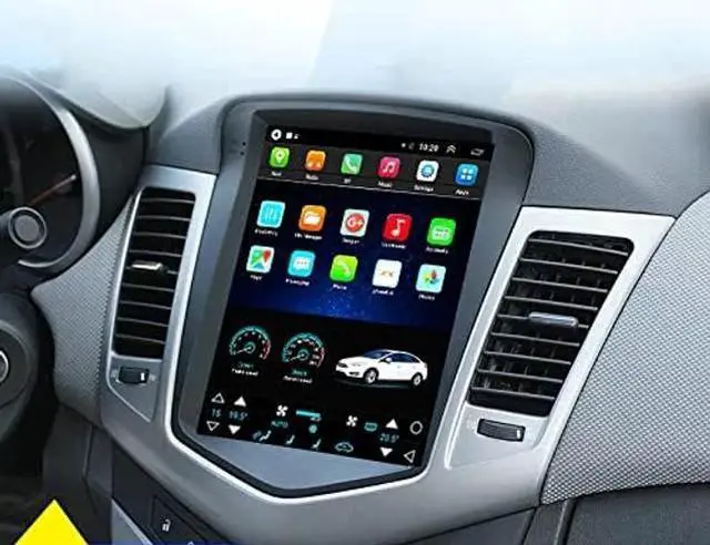 Alt view image 2 of 5 - 8 Core Radio for Chevrolet Chevy Cruze Upgrade 2009 2010 2011 2012 2013 2014 2015 T-Style Touch Screen Stereo Carplay and Android Auto 2+64GB Free Camera
