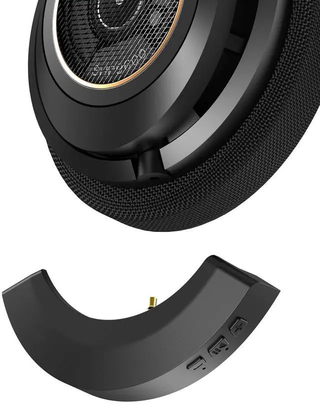 Main image of YOCOWOCO aptX Wireless Bluetooth 5.2 Adapter for Philips SHP9600 Headphones with Mic/Volume Control, Black