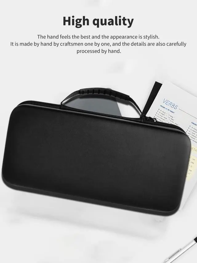 Alt view image 5 of 5 - Case for Lenovo Legion Go 2,NOUKAJU Game Console Storage Box,Portable Travel Carrying Protective Storage Case,Protective Cover for Lenovo Legion Go 2 Gaming Consoler(Black)