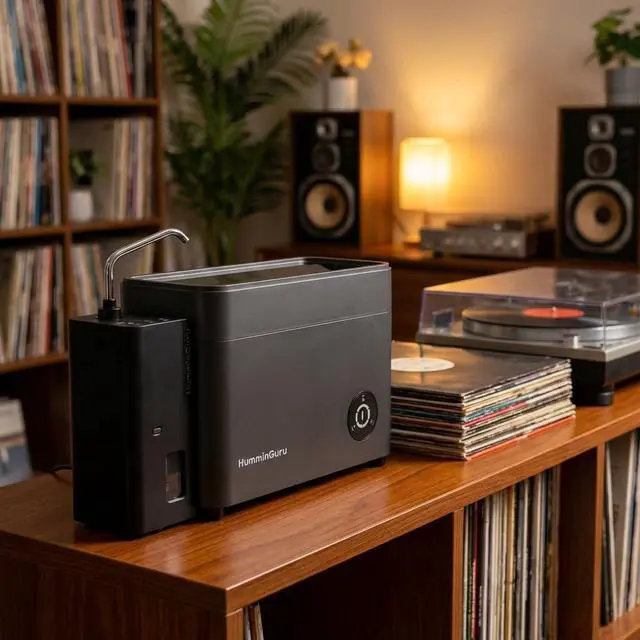 Alt view image 3 of 5 - HumminGuru Automatic Water Dispenser for Ultrasonic Vinyl Record Cleaner