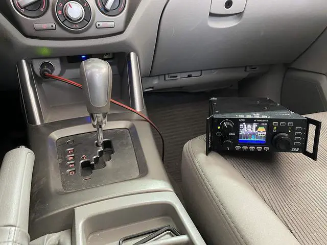Alt view image 4 of 5 - Car Auxiliary 12V Power Plug Adapter Cable for Xiegu G90 Ham Radio