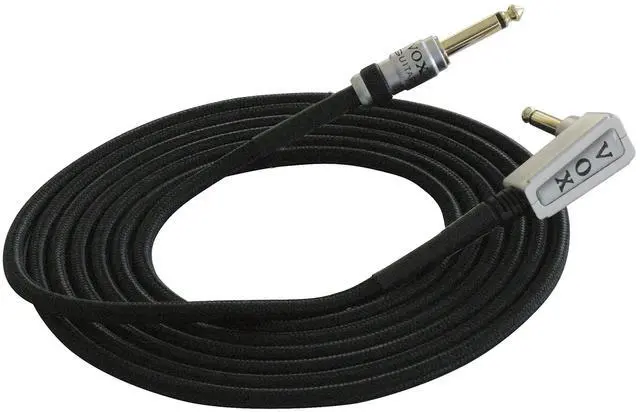 Main image of Vox VGC19 Class A Acoustic Guitar Cable - 19.5ft, 1/4" Straight/Angled TS, Black