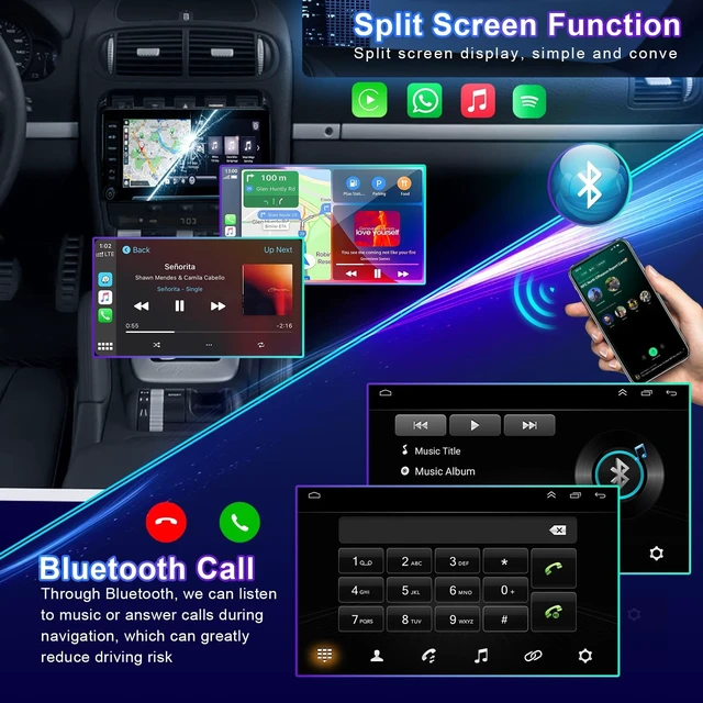 Alt view image 2 of 5 - 9.7'' Android 13.0 Car Radio Stereo for Ford Transit 2013 2014 2015 2016 2017 2018 2019,for Ford Transit Custom 2014-2019 Touchscreen Radio with Carplay & Android Auto Support Bluetooth (4+64G)