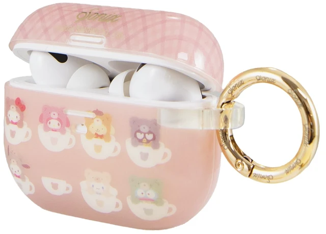 Alt view image 2 of 5 - Sonix x Sanrio Cases for AirPods Pro (1st Gen) - Hard Cover, Protective Case for Apple AirPods Pro Gen 1 ^^ HK & Friends Latte Bears