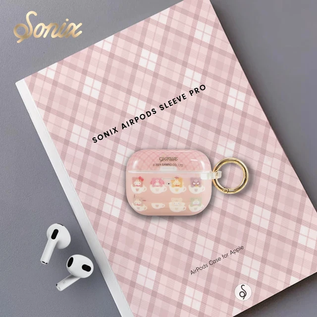 Alt view image 5 of 5 - Sonix x Sanrio Cases for AirPods Pro (1st Gen) - Hard Cover, Protective Case for Apple AirPods Pro Gen 1 ^^ HK & Friends Latte Bears