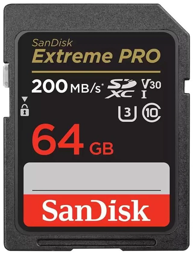 Main image of SanDisk 64GB Extreme PRO UHS-I SDXC Memory Card (3216658163)
