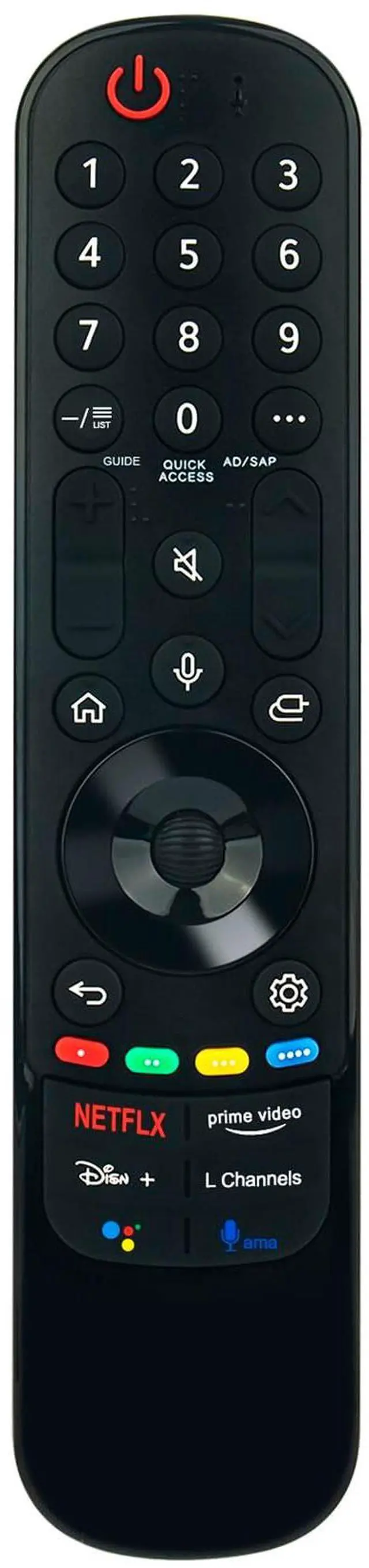 Main image of MR21GA Voice Replacement Remote Control Applicable for LG Smart TV 60UP8000PUR 86UP8770PUA OLED65A1AUA 60UP8000PUA 60UP7670PUB 70UP7070PUE 50NANO75PUA 75NANO90UPA 75UP7070PUD 55UP8000PUA OLED65A1PUA