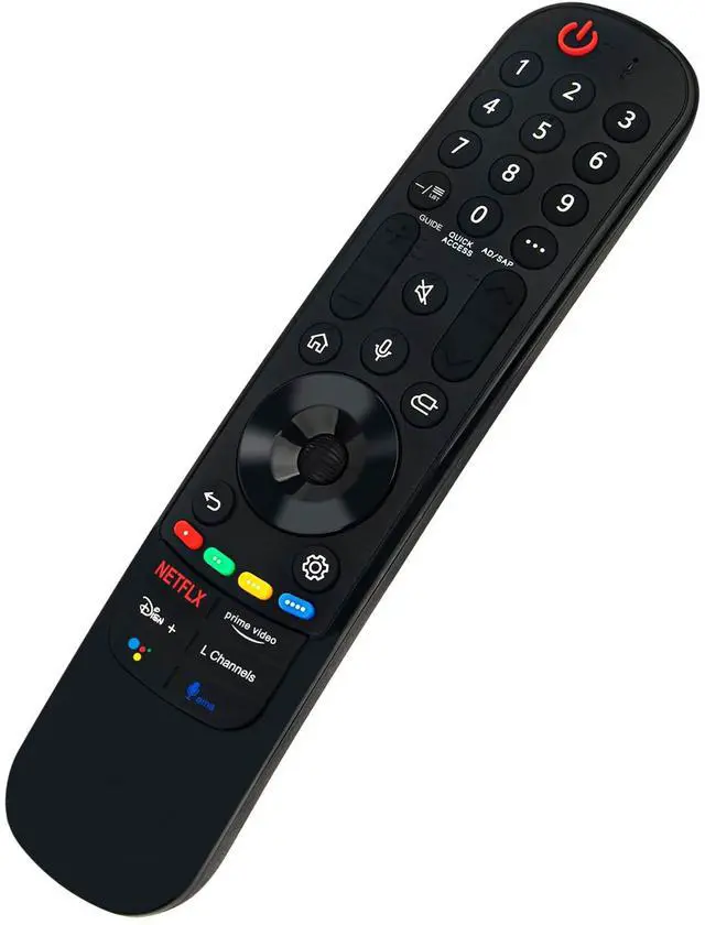 Alt view image 3 of 5 - MR21GA Voice Replacement Remote Control Applicable for LG Smart TV 60UP8000PUR 86UP8770PUA OLED65A1AUA 60UP8000PUA 60UP7670PUB 70UP7070PUE 50NANO75PUA 75NANO90UPA 75UP7070PUD 55UP8000PUA OLED65A1PUA