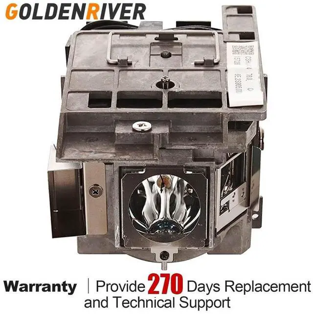 Alt view image 2 of 5 - GOLDENRIVER PK-L3715U Premium Quality Replacement Projector Lamp with Housing Compatible with JVC LX-FH50 LX-WX50 Projectors