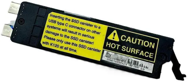 Main image of WOOLITOU K120 SSD Canister Caddy Made for GETAC Removable Hard Drive Caddy for Rugged Laptops