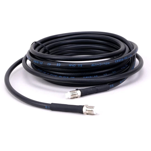 Alt view image 2 of 5 - GABIL GRC-223-QC50 RG223 RF Coax Cable Quick Connect (50FT/15M)