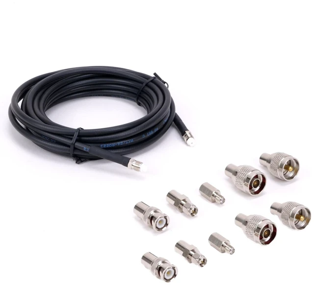 Main image of GABIL GRC-223-QC50 RG223 RF Coax Cable Quick Connect (50FT/15M)