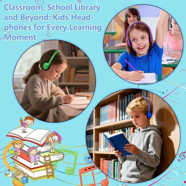 Alt view image 5 of 5 - MENGLALA USB Type C Headphones Bulk for Classroom School Kids 30 Pack,On-Ear USB C Wired Headphones for School Student Childre Compatible with Pad Smartphones Tablet Chromebooks Mixed Colors