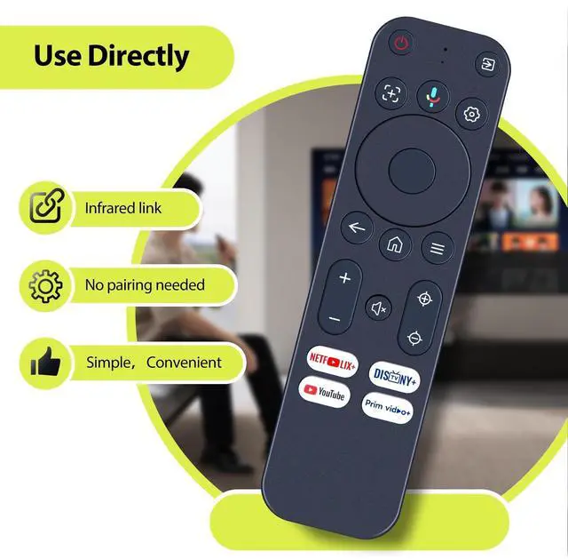 Alt view image 2 of 5 - RYQIF Replacement Remote Control Compatible Inteded for Yaber K3, K3 pro, K2s, T2, T2 Plus Projector