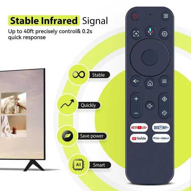 Alt view image 3 of 5 - RYQIF Replacement Remote Control Compatible Inteded for Yaber K3, K3 pro, K2s, T2, T2 Plus Projector