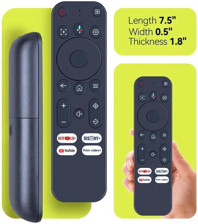 Alt view image 5 of 5 - RYQIF Replacement Remote Control Compatible Inteded for Yaber K3, K3 pro, K2s, T2, T2 Plus Projector