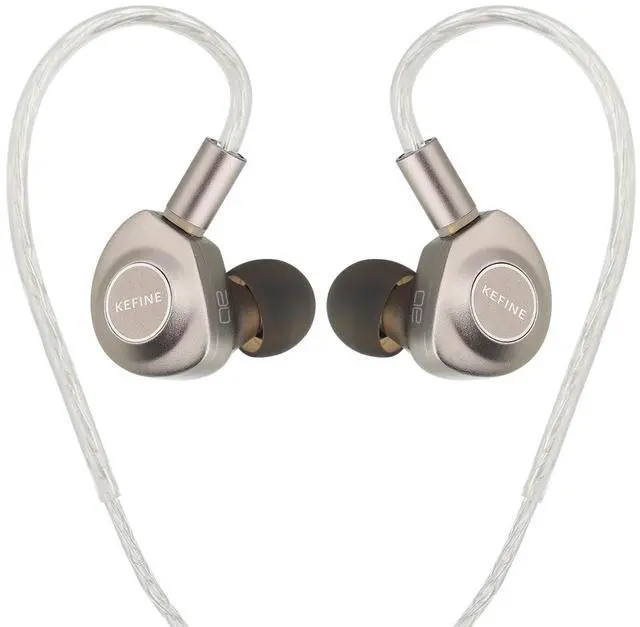 Main image of syeindunce Kefine Delci AE 10mm DLC+PU Diaphragm Dynamic Driver IEMs, Wired in Ear Monitor Earphones, HiFi Earbuds with Transparent and Powerful Sound, Two Tuning Style (3.5mm)