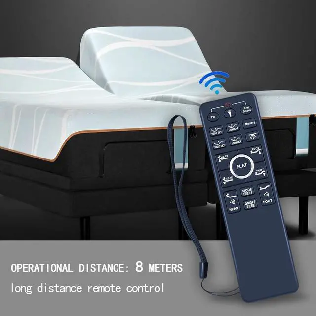 Alt view image 4 of 5 - FQOUG Replacement for EGOHOME/Sven & Son/Beverly Adjustable Bed Remote Control, Richmat HJH89 Models